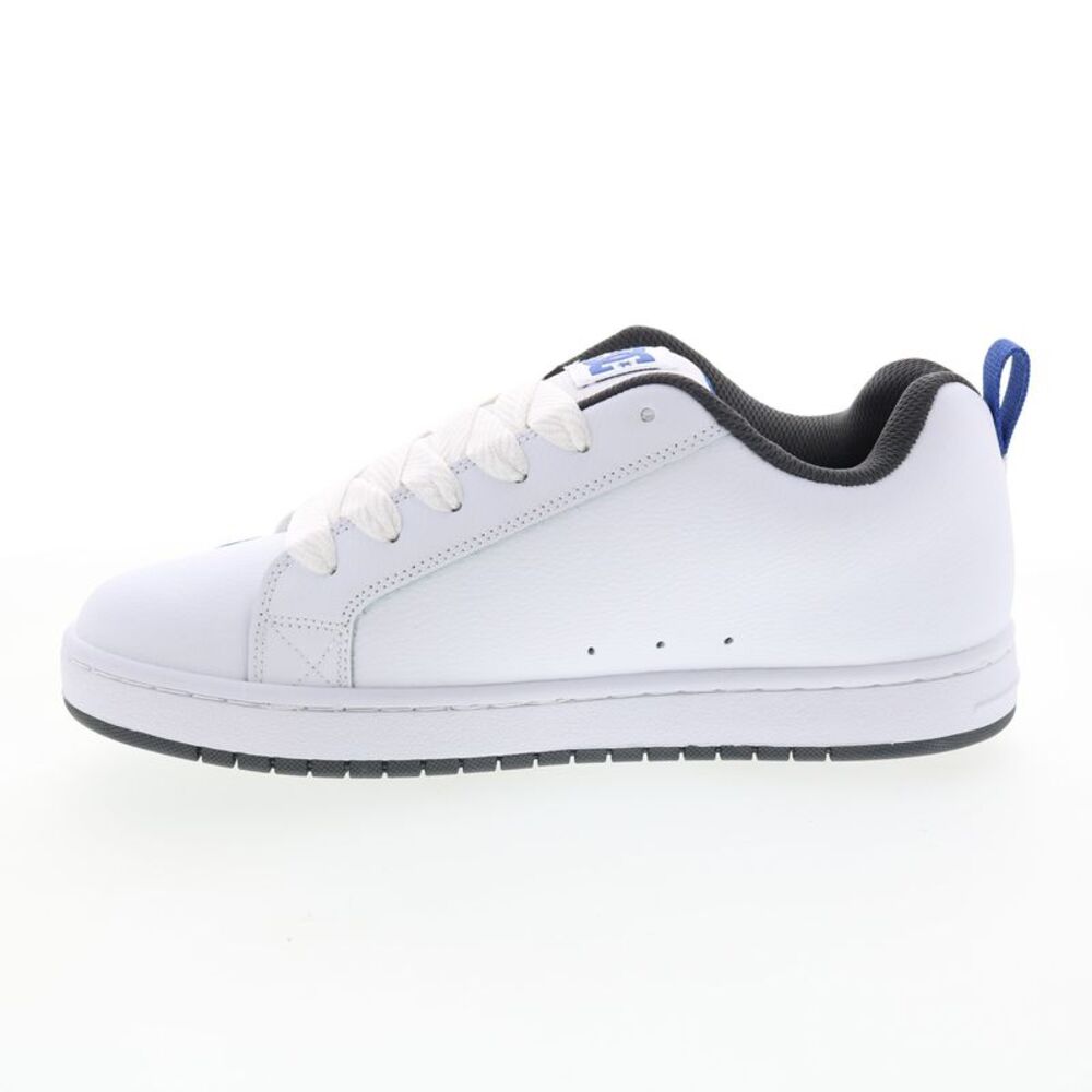 DC Mens Court Graffik White Shoes (NWT) - Picture 5 of 7